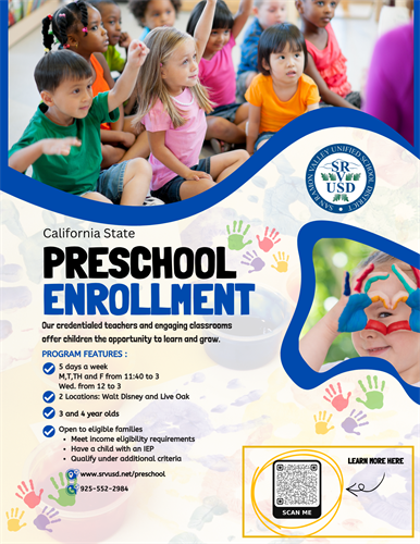 State Preschool Flyer