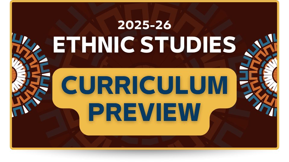 Ethnic Studies Curriculum Feedback Form