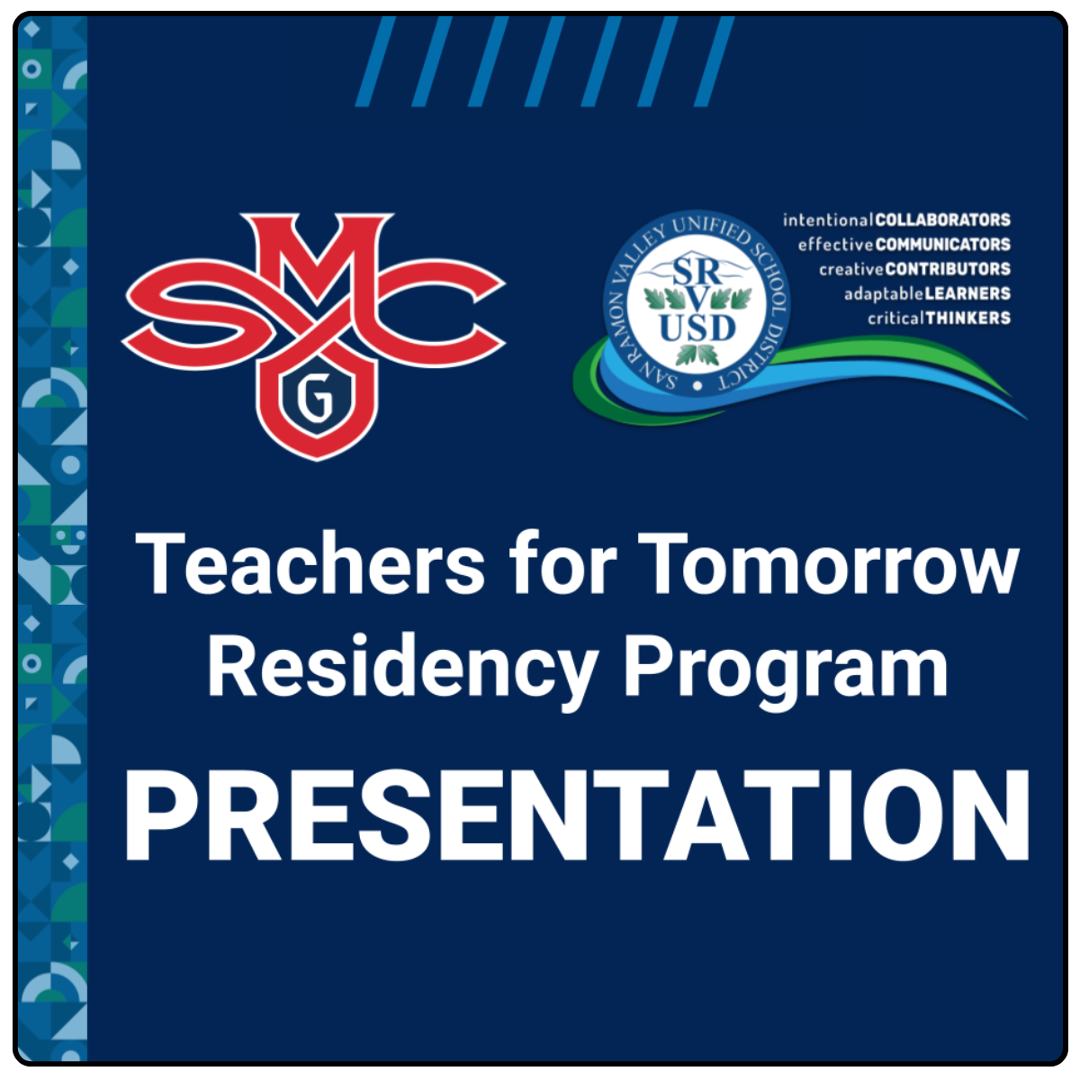 Teachers for Tomorrow Presentation thumbnail & link