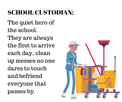 school custodia: the quiet heros 